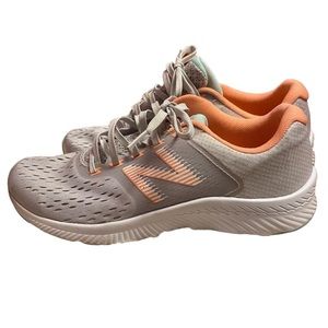 New Balance grey running shoes